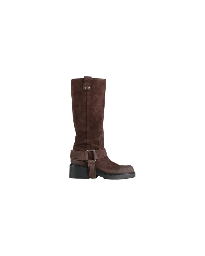 Vic Matié SCHUHE - Stiefelauf YOOX.COM Braun