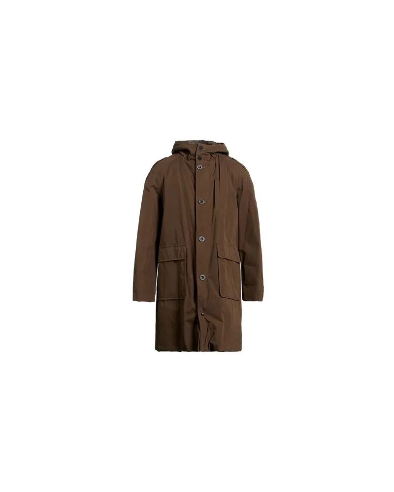 Paltò JACKEN & MÄNTEL - Mäntelauf YOOX.COM Militärgrün