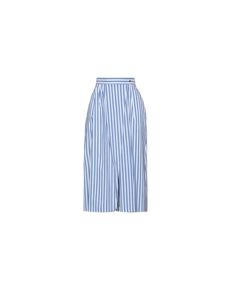 Elisabetta Franchi HOSEN & RÖCKE - Midi-Röckeauf YOOX.COM Azurblau