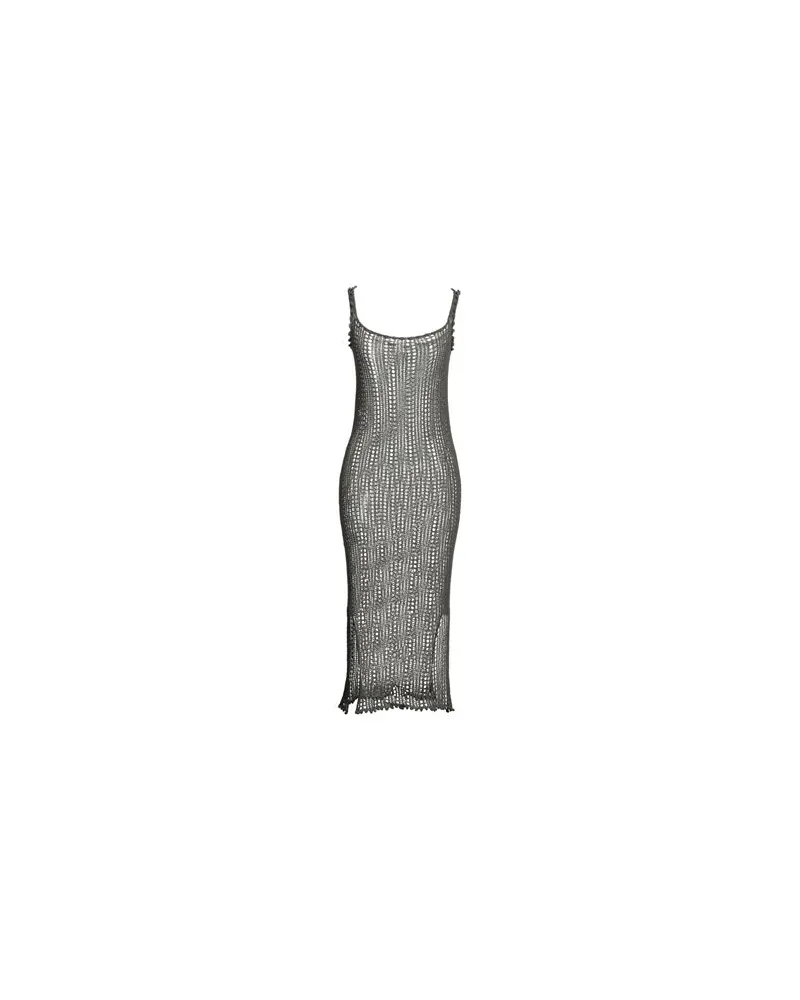 SOLOTRE KLEIDER - Midi-Kleiderauf YOOX.COM Militärgrün