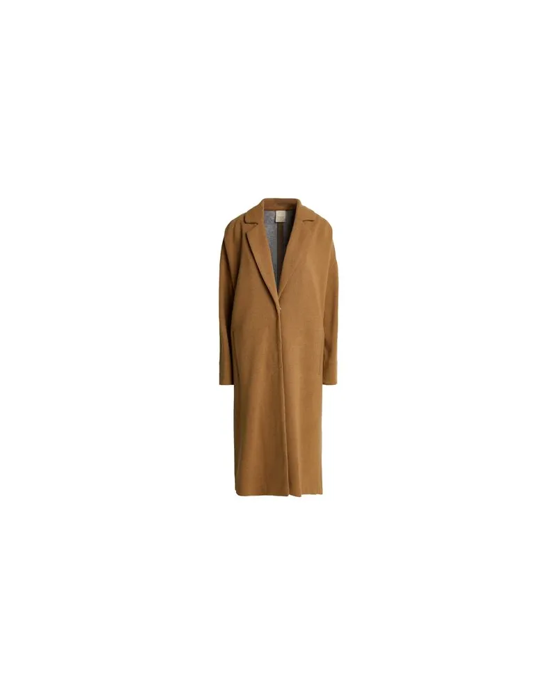 120% Lino JACKEN & MÄNTEL - Mäntelauf YOOX.COM Sand