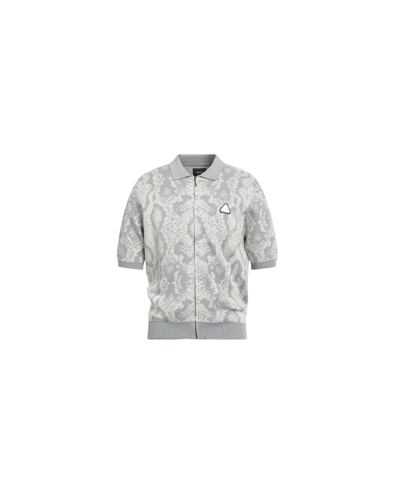 HUF STRICKWAREN - Strickjackenauf YOOX.COM Hellgrau