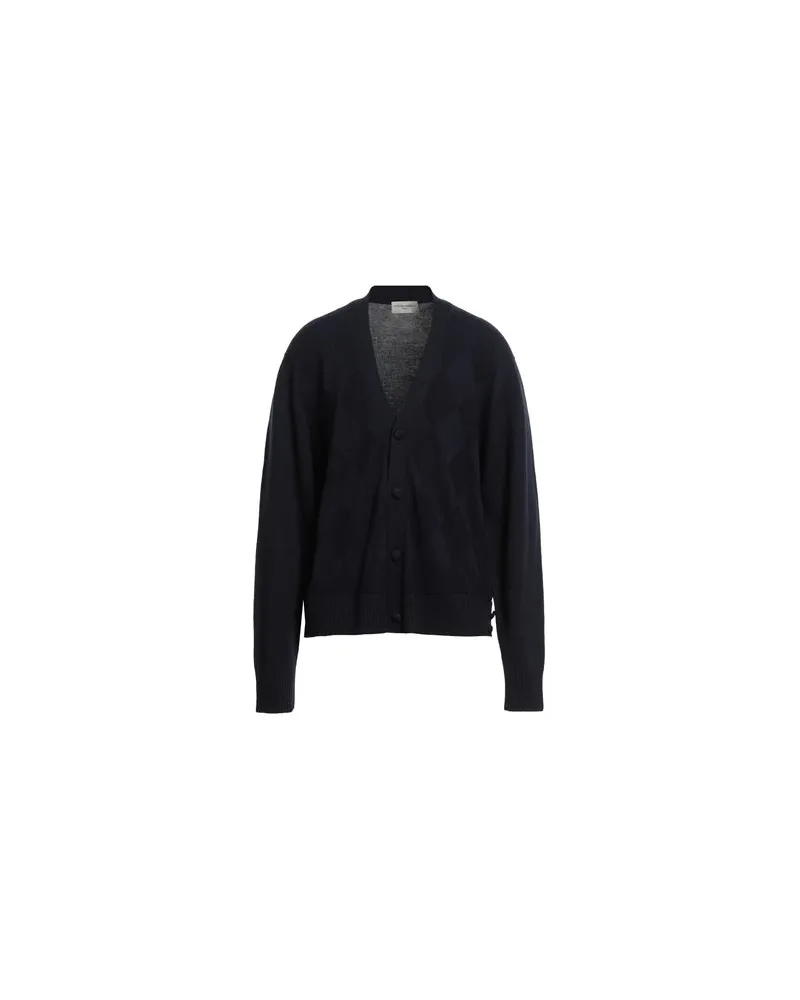 Officine Generale STRICKWAREN - Strickjackenauf YOOX.COM Nachtblau