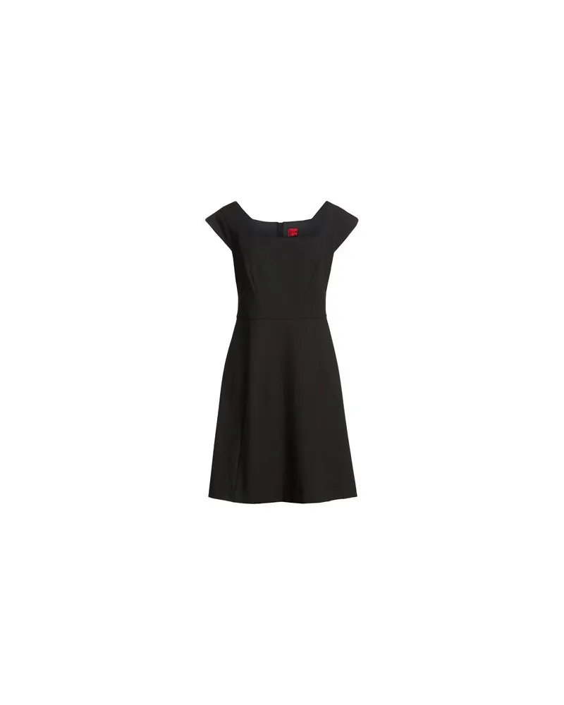 HUGO BOSS KLEIDER - Mini-Kleiderauf YOOX.COM Schwarz