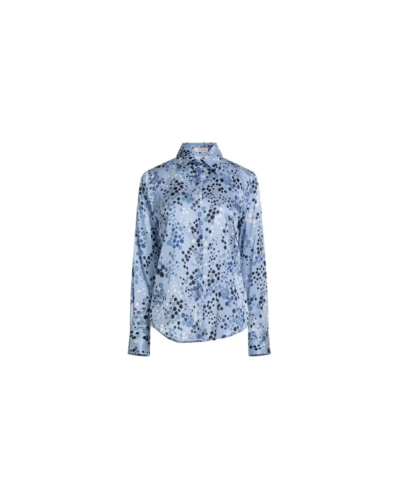 Camicettasnob TOPS - Hemdenauf YOOX.COM Himmelblau