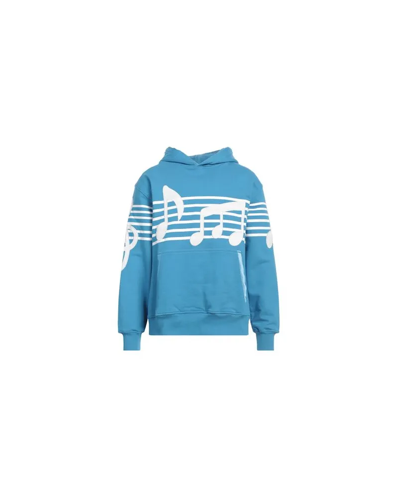 JUST DON TOPS - Sweatshirtsauf YOOX.COM Azurblau