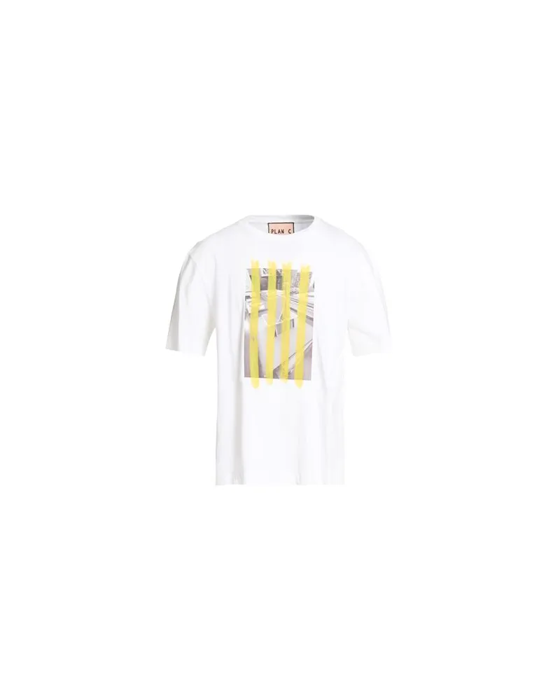 PLAN C TOPS - T-shirtsauf YOOX.COM Weiß