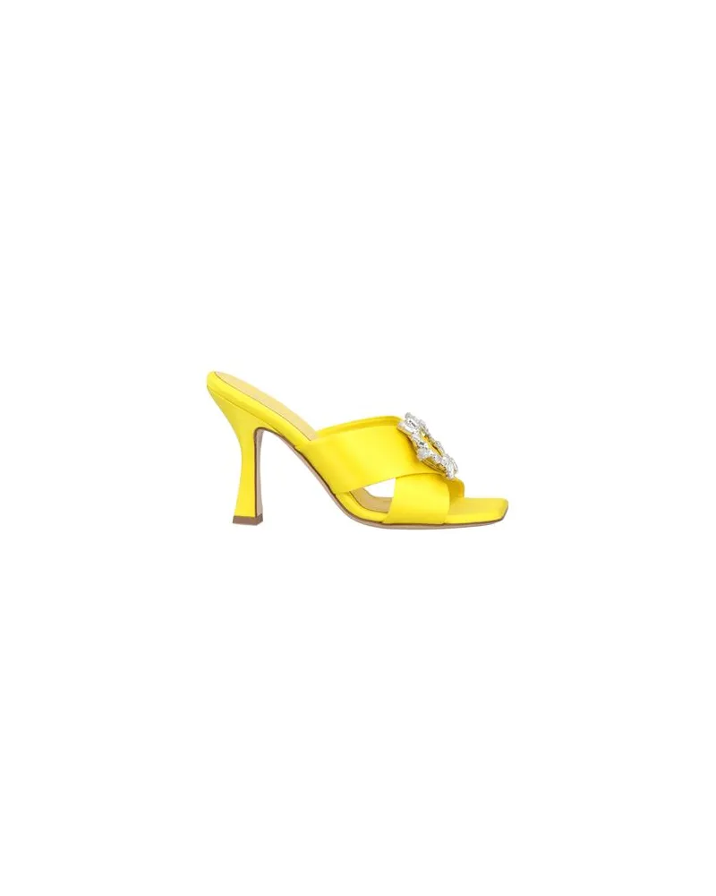 Aldo Castagna SCHUHE - Sandalenauf YOOX.COM Gelb