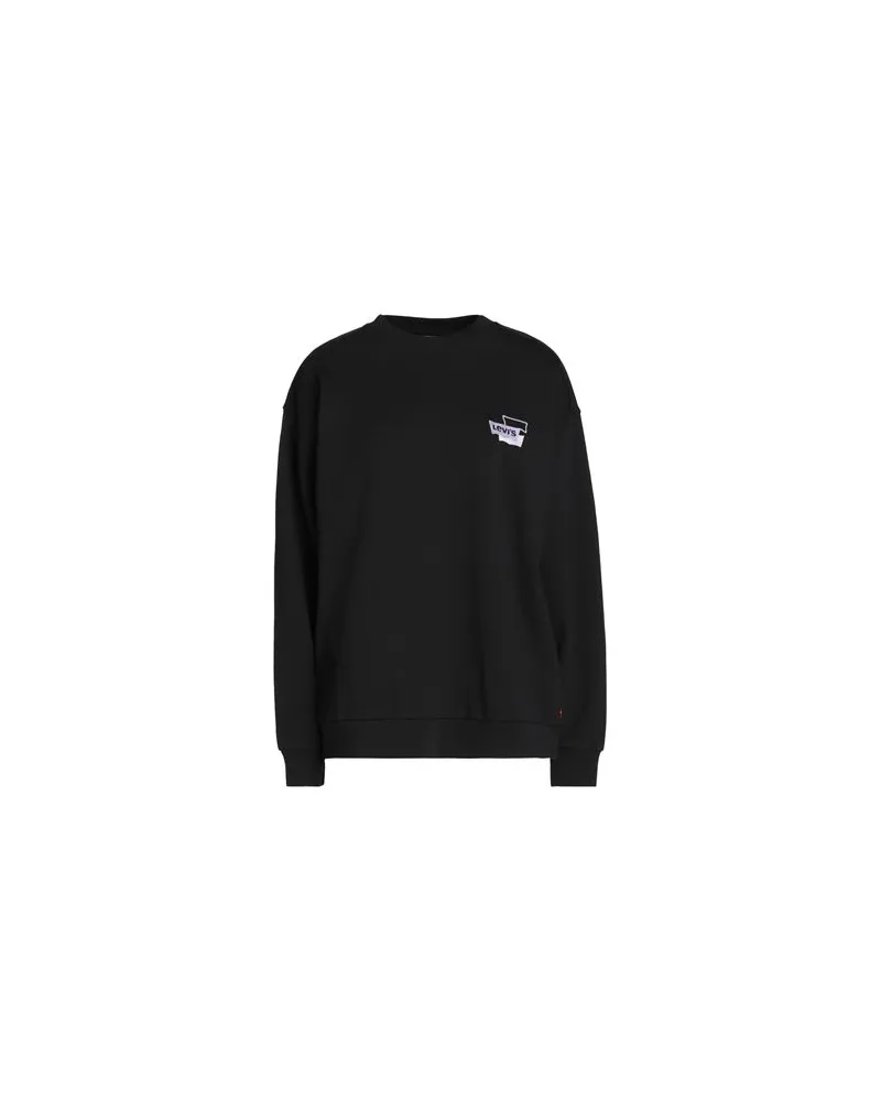 Levi's GRAPHIC SALINAS CREW - TOPS - Sweatshirtsauf YOOX.COM Schwarz