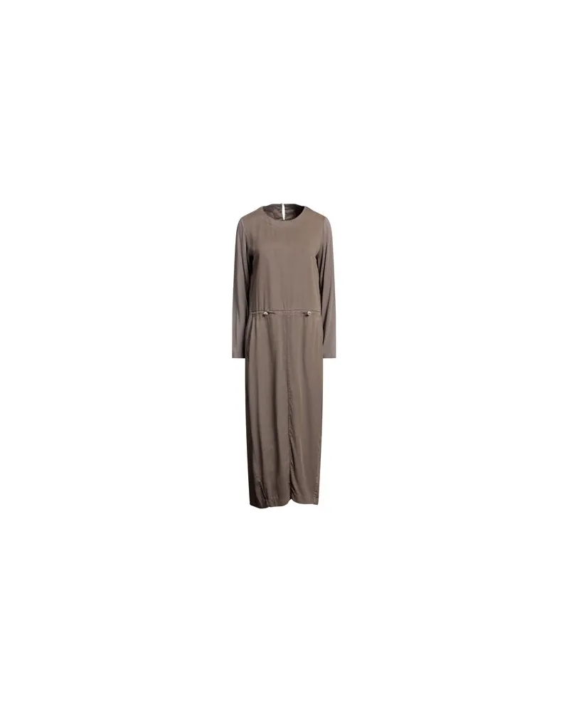 European Culture KLEIDER - Midi-Kleiderauf YOOX.COM Khaki
