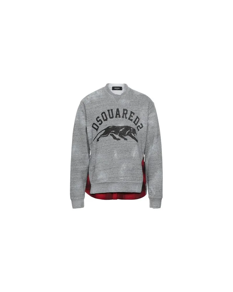 Dsquared2 TOPS - Sweatshirtsauf YOOX.COM Grau