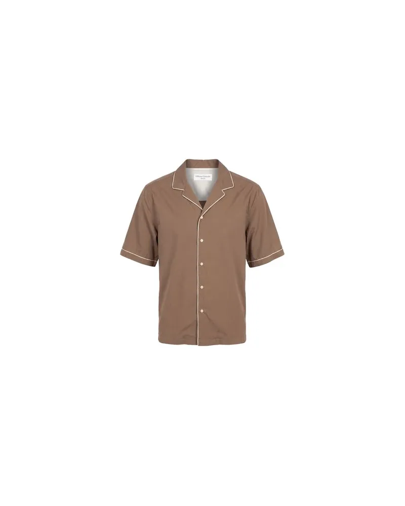 Officine Generale TOPS - Hemdenauf YOOX.COM Maulwurfsgrau