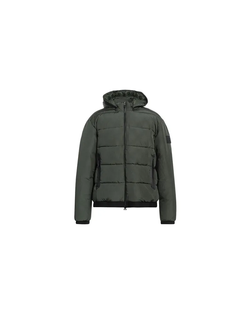 EA7 JACKEN & MÄNTEL - Pufferjacken & Daunenjackenauf YOOX.COM Dunkelgrün