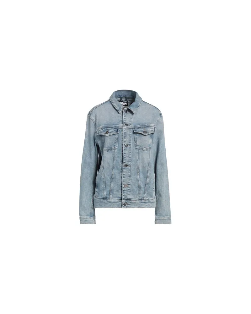 Karl Lagerfeld JACKEN & MÄNTEL - Jeansjacken/Mäntelauf YOOX.COM Blau
