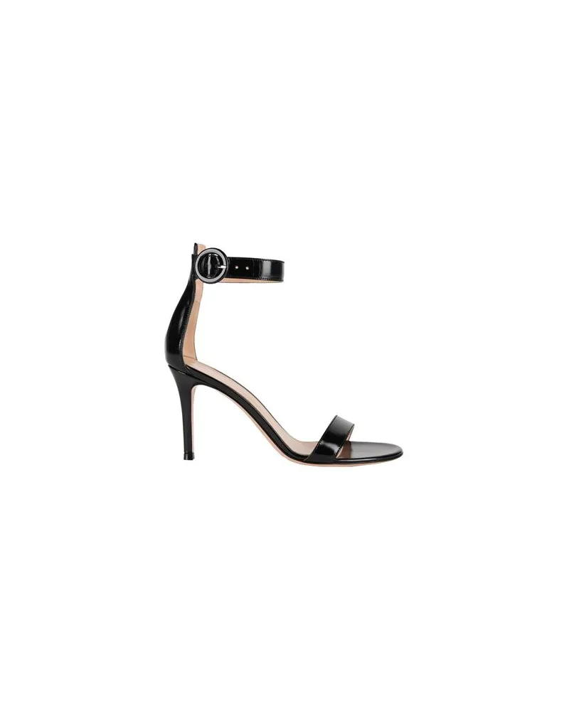 Gianvito Rossi SCHUHE - Sandalenauf YOOX.COM Schwarz