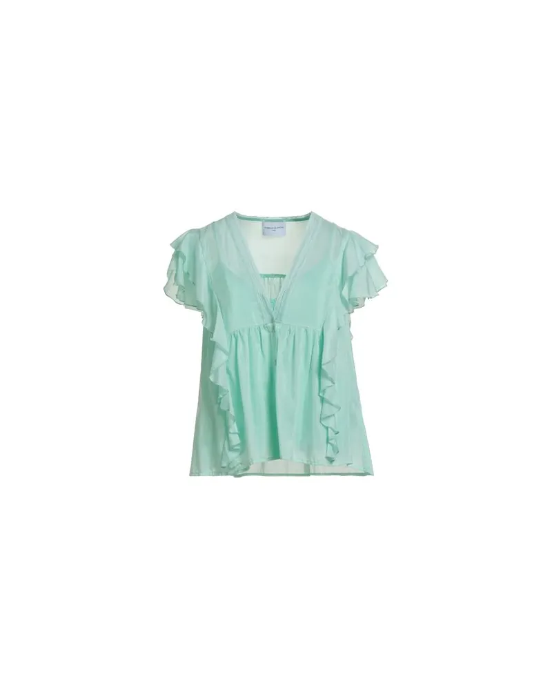 Isabelle Blanche TOPS - Hemdenauf YOOX.COM Tūrkis