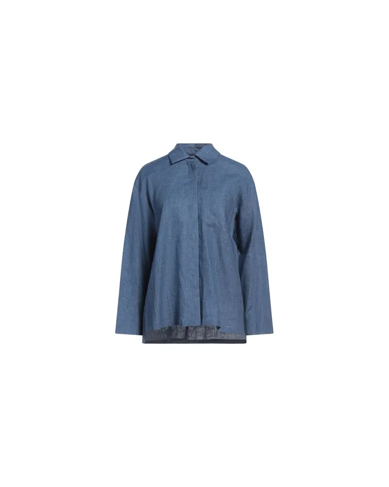 Max Mara TOPS - Hemdenauf YOOX.COM Blau