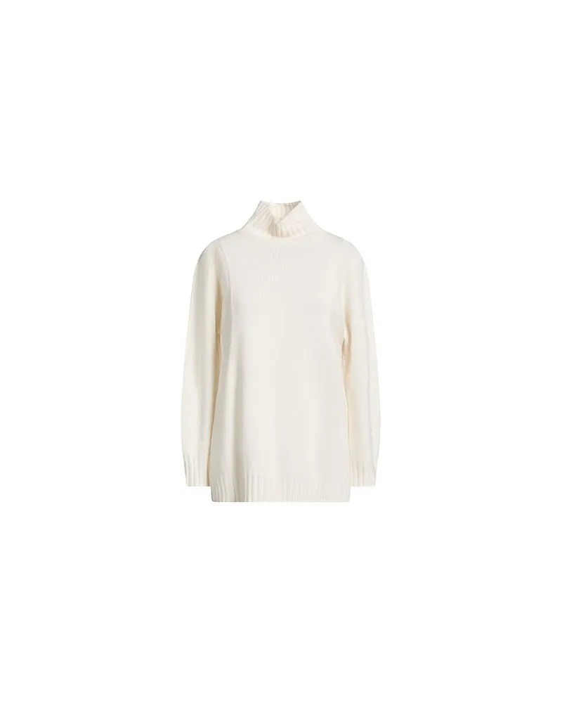 Max Mara STRICKWAREN - Rollkragenpulloverauf YOOX.COM Elfenbein