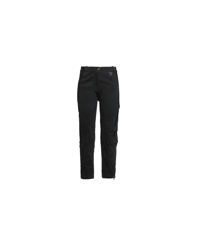 Aeronautica Militare HOSEN & RÖCKE - Hosenauf YOOX.COM Schwarz