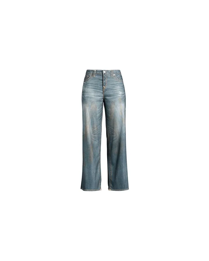 True Religion HOSEN & RÖCKE - Jeanshosenauf YOOX.COM Blau