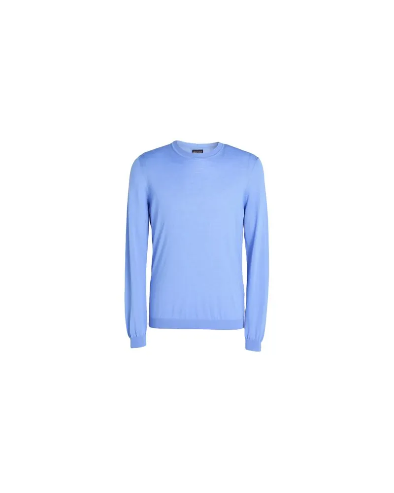 Giorgio Armani STRICKWAREN - Pulloverauf YOOX.COM Hellblau