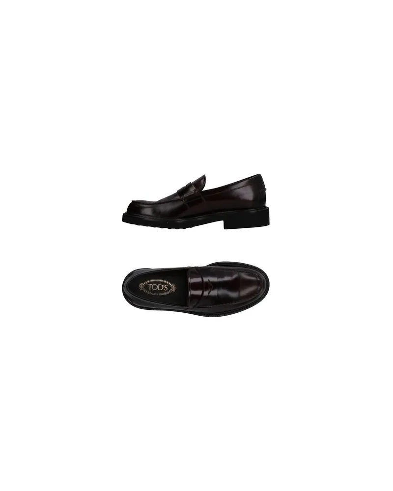 TOD'S SCHUHE - Mokassinsauf YOOX.COM Pflaume