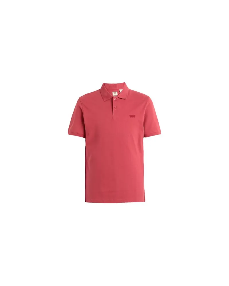 Levi's SLIM HOUSEMARK POLO   - TOPS - Poloshirtsauf YOOX.COM Koralle