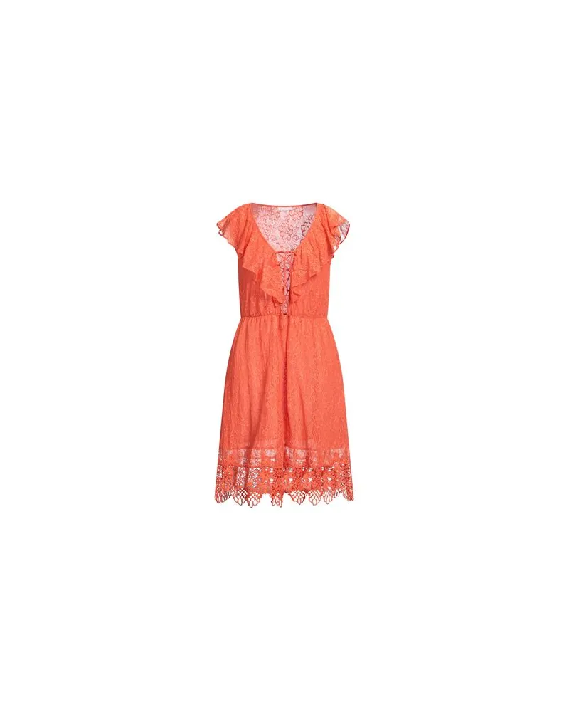 Fracomina KLEIDER - Mini-Kleiderauf YOOX.COM Orange
