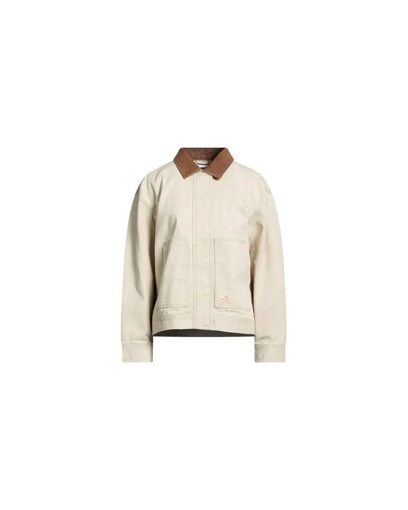 Obey JACKEN & MÄNTEL - Jeansjacken/Mäntelauf YOOX.COM Beige