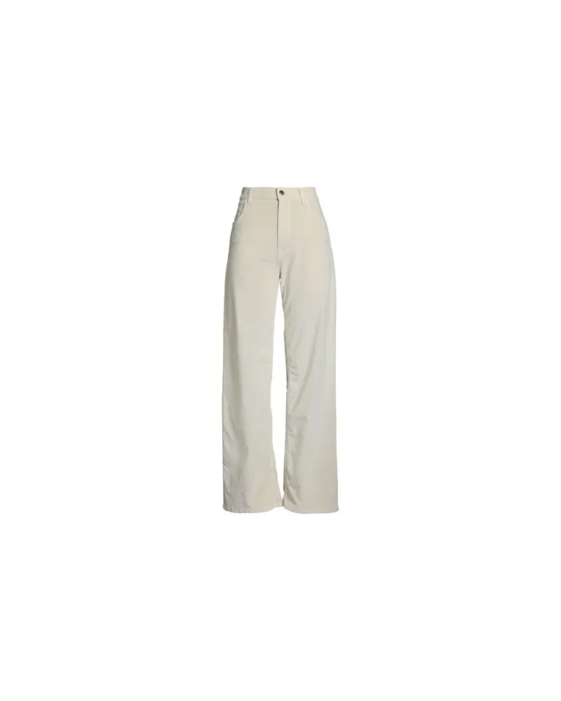 Re-HasH HOSEN & RÖCKE - Hosenauf YOOX.COM Cremeweiß