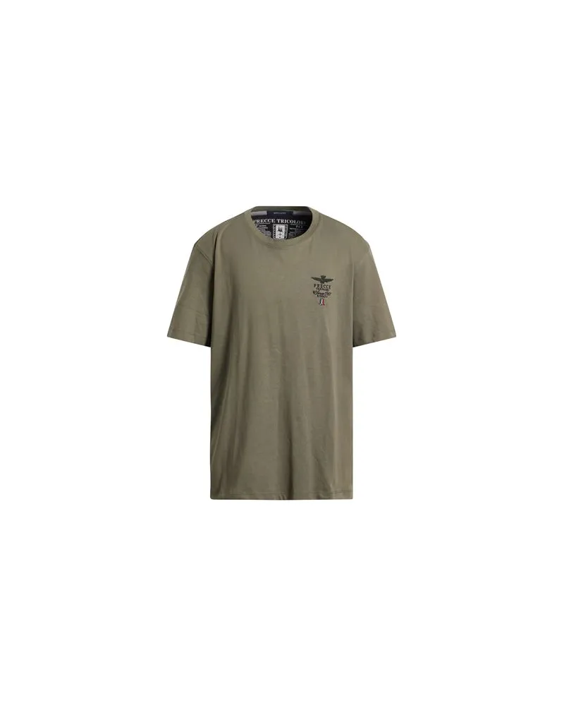 Aeronautica Militare FRECCE TRICOLORI - TOPS - T-shirtsauf YOOX.COM Militärgrün