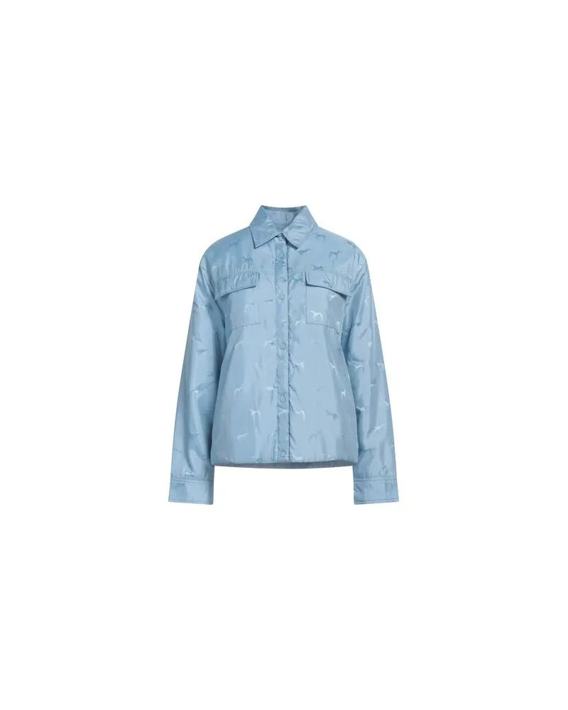 Trussardi JACKEN & MÄNTEL - Jacken und Anoraksauf YOOX.COM Himmelblau