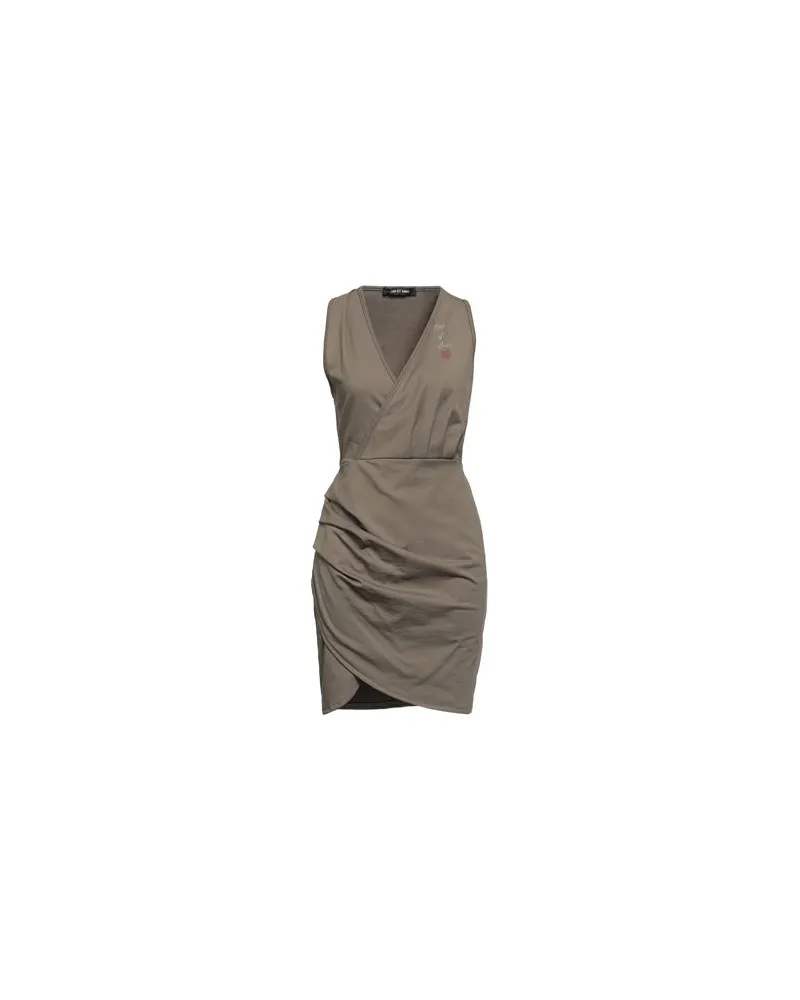 Odi et Amo KLEIDER - Mini-Kleiderauf YOOX.COM Militärgrün