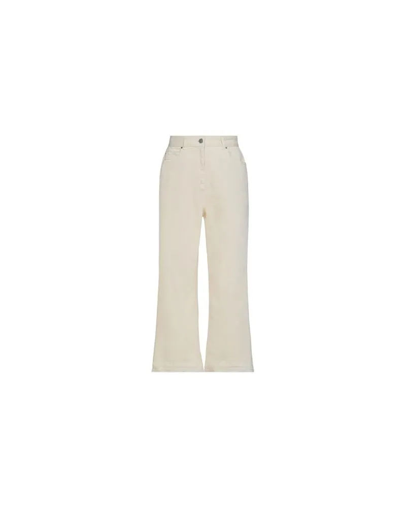 Belstaff HOSEN & RÖCKE - Jeanshosenauf YOOX.COM Elfenbein