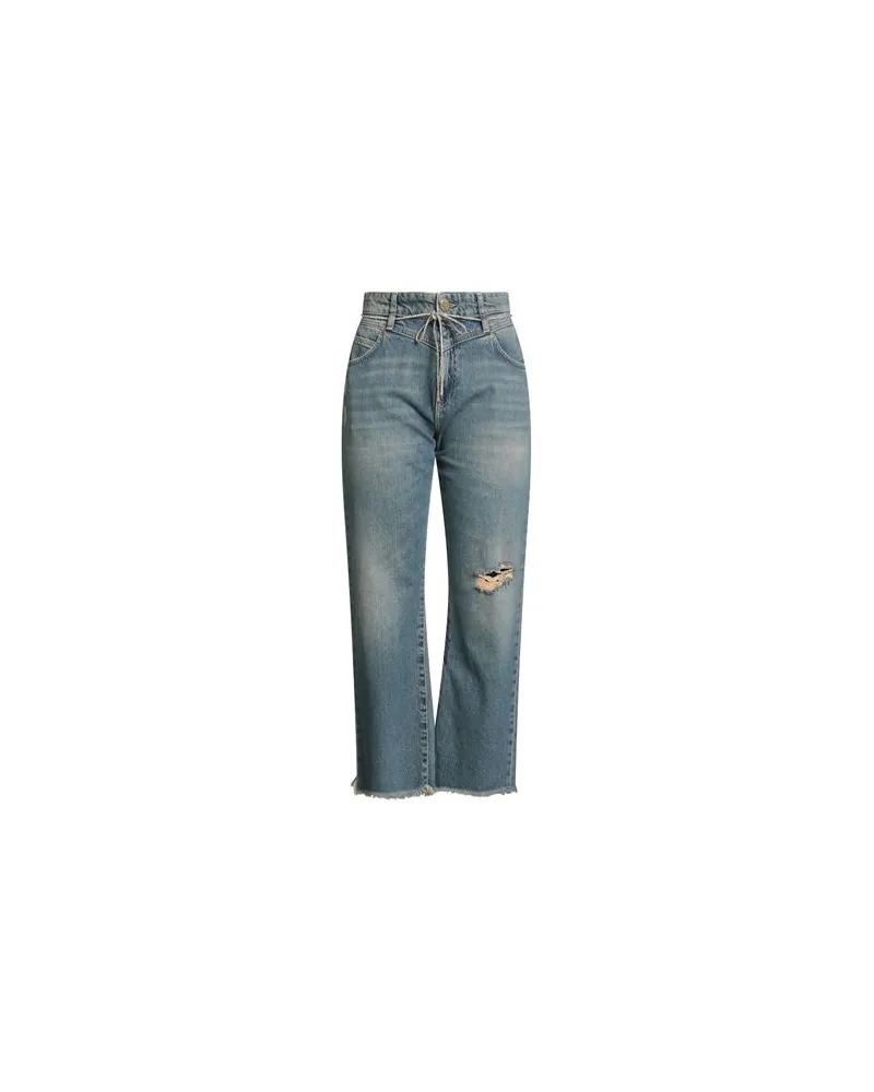 Gaëlle Bonheur HOSEN & RÖCKE - Jeanshosenauf YOOX.COM Blau
