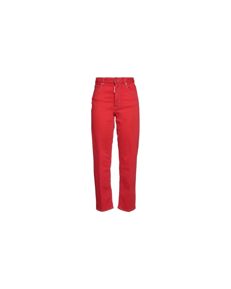 Dsquared2 HOSEN & RÖCKE - Jeanshosenauf YOOX.COM Rot