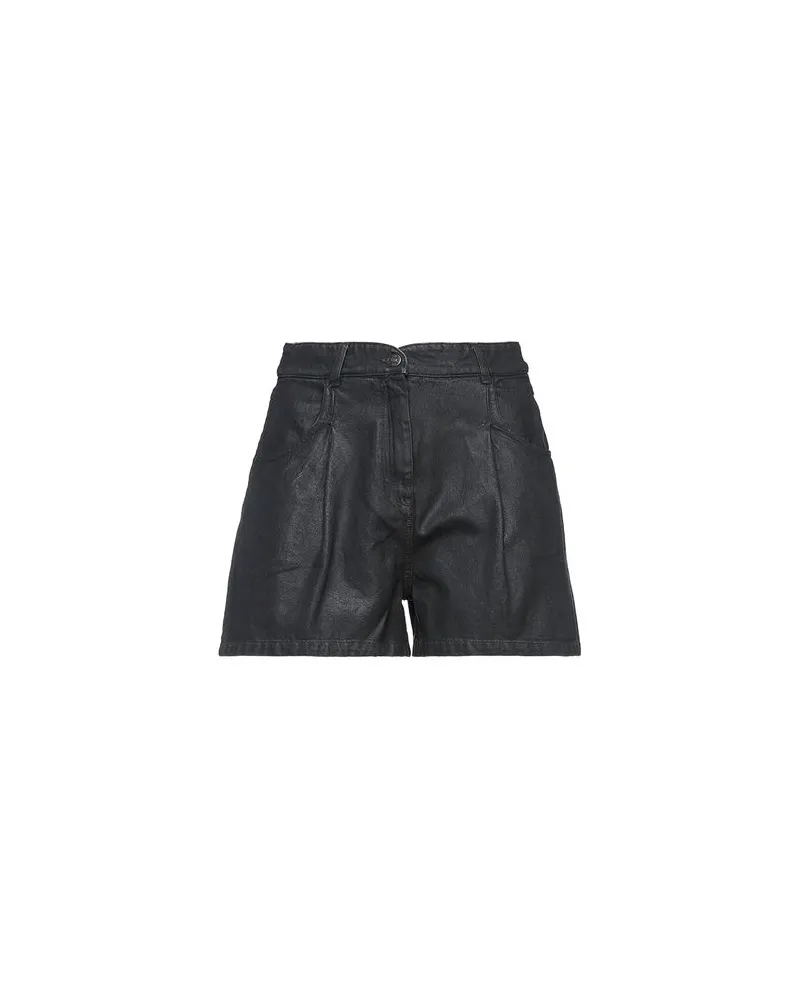 8PM HOSEN & RÖCKE - Jeansshortsauf YOOX.COM Schwarz
