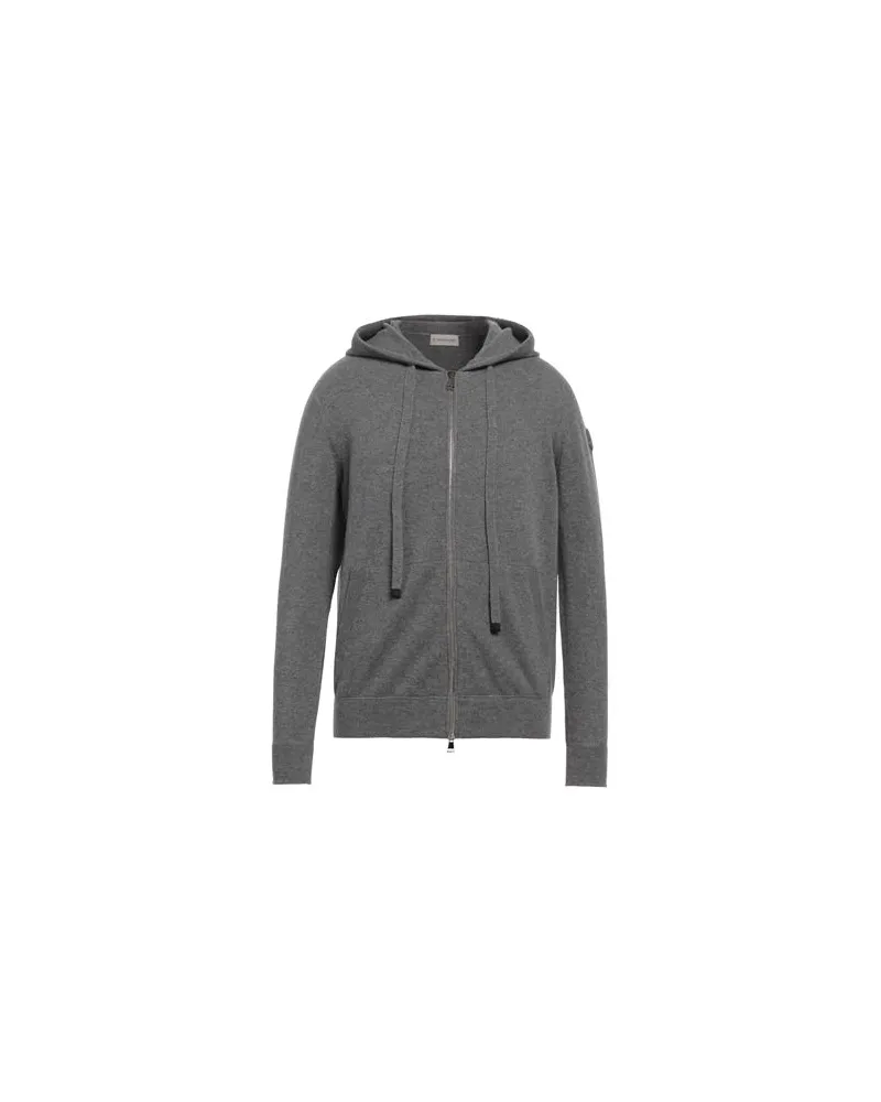 Moncler STRICKWAREN - Strickjackenauf YOOX.COM Grau