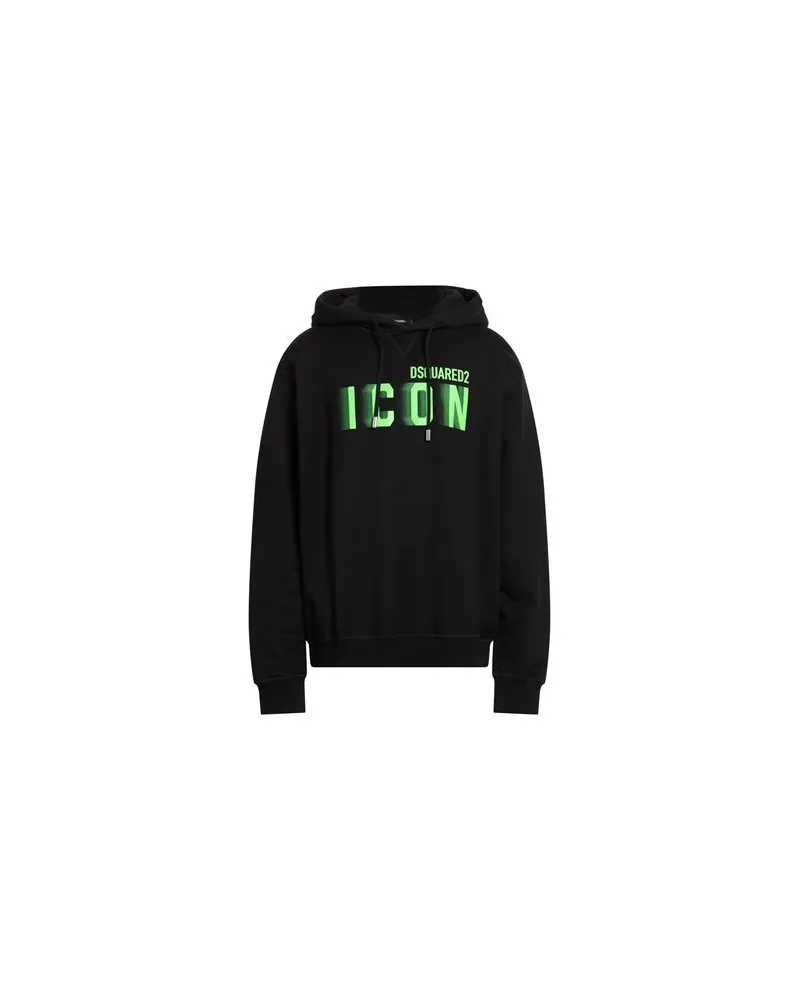 Dsquared2 ICON - TOPS - Sweatshirtsauf YOOX.COM Schwarz