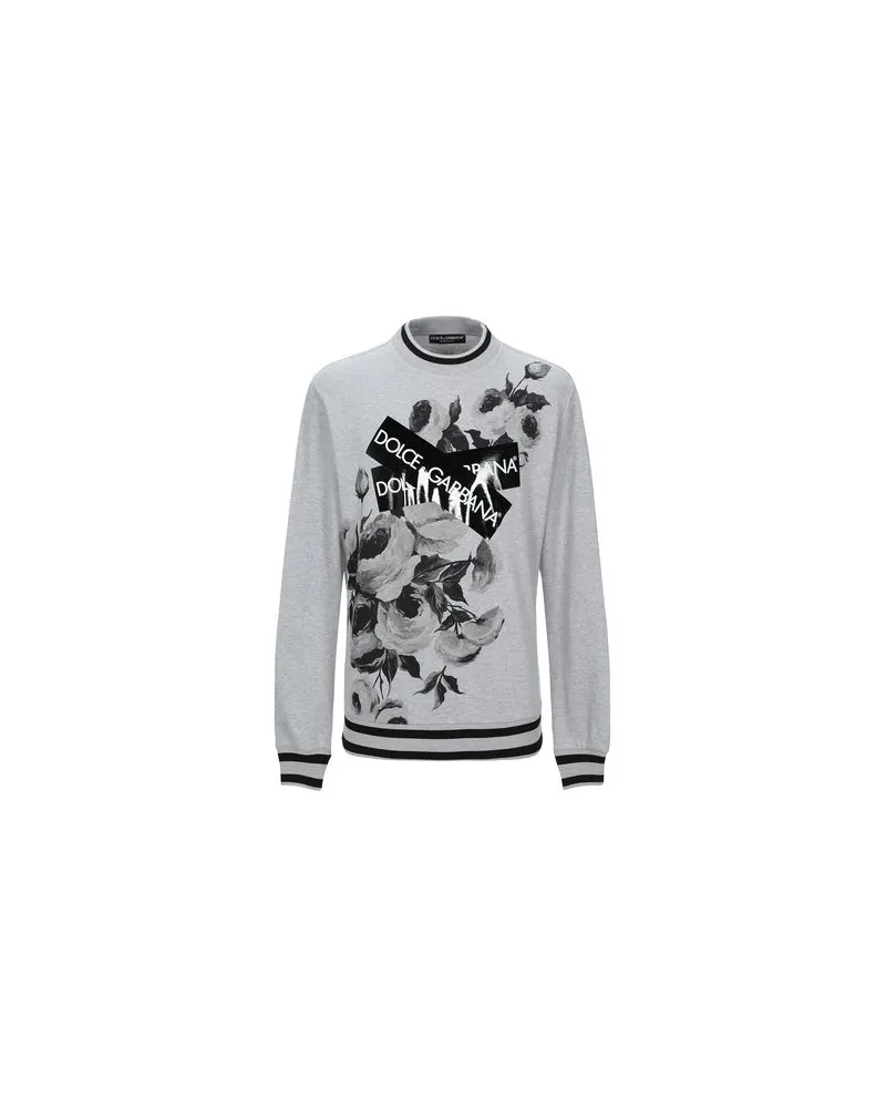 Dolce & Gabbana TOPS - Sweatshirtsauf YOOX.COM Hellgrau