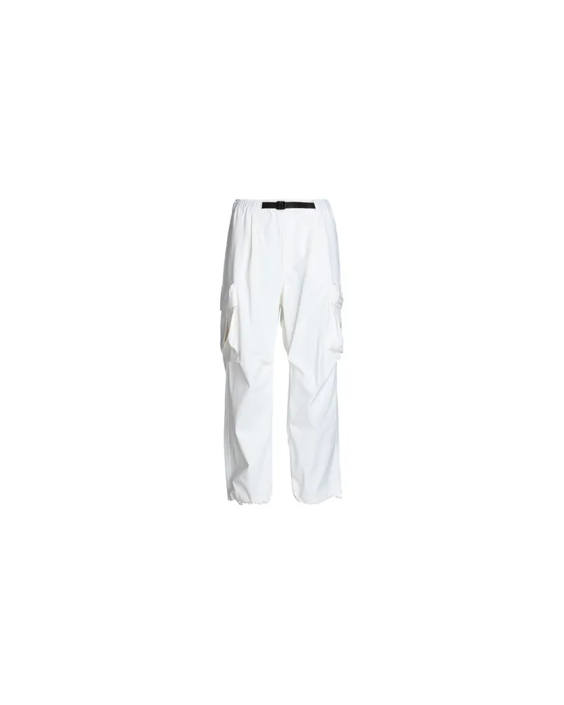 LC23 GABARDINE CARGO PANTS  - HOSEN & RÖCKE - Hosenauf YOOX.COM Weiß