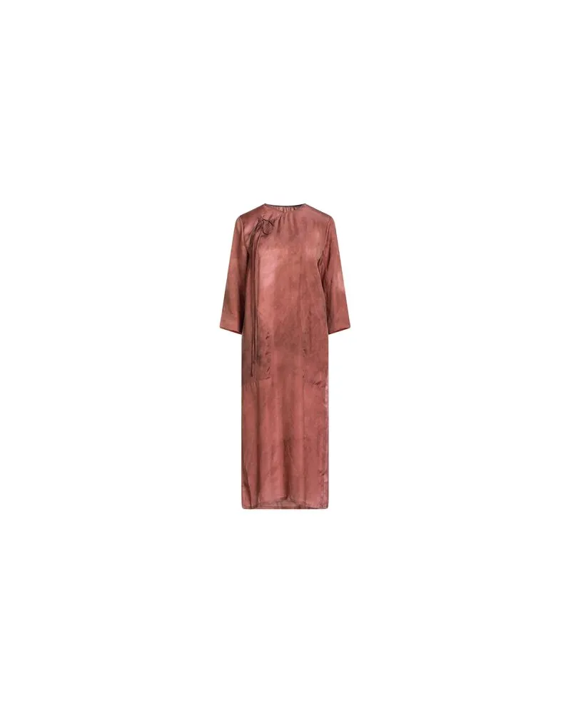 Uma Wang KLEIDER - Maxi-Kleiderauf YOOX.COM Antikrosa