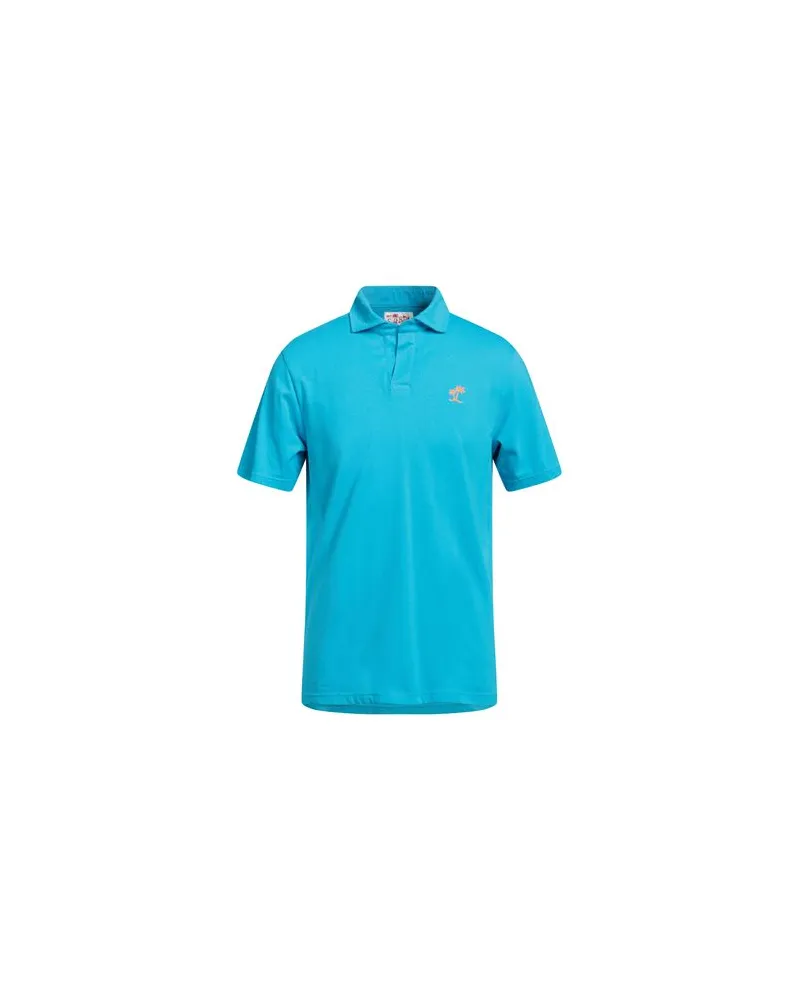 MC2 Saint Barth TOPS - Poloshirtsauf YOOX.COM Azurblau