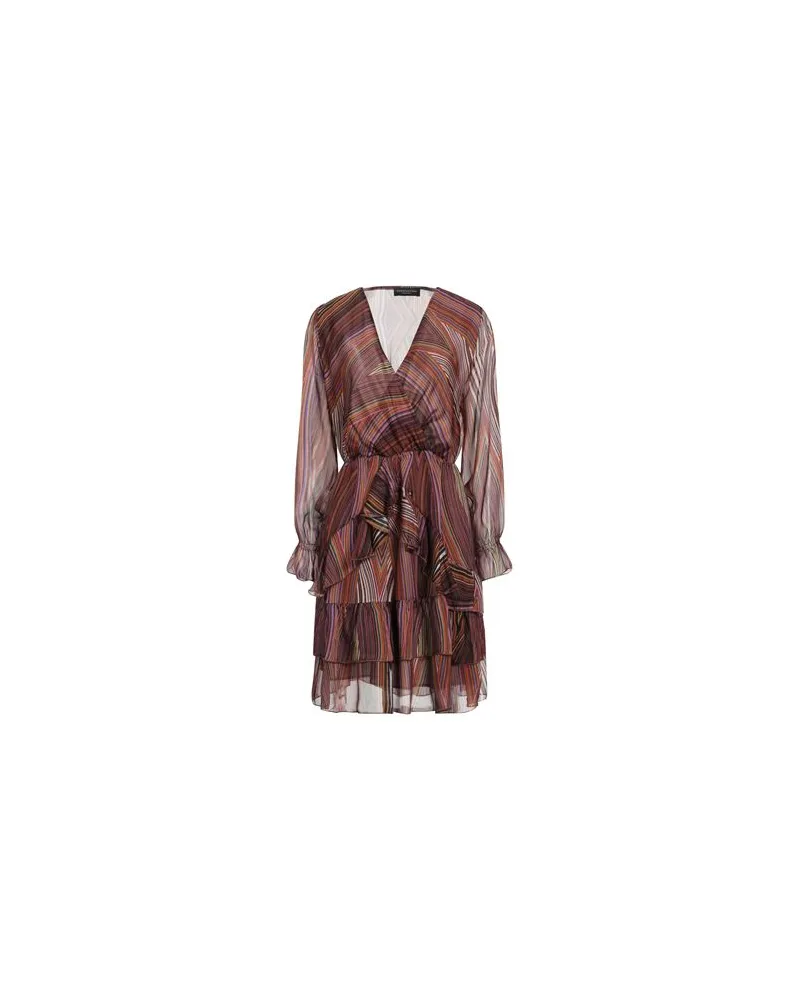 Angela Mele KLEIDER - Mini-Kleiderauf YOOX.COM Rostrot