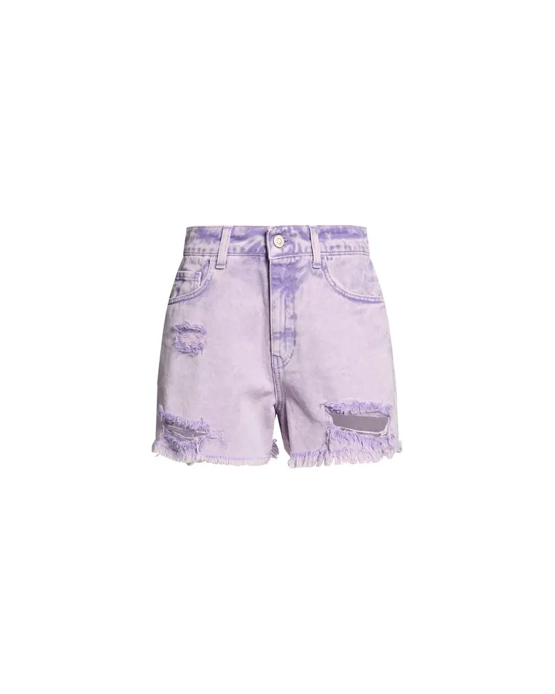 MVP Wardrobe HOSEN & RÖCKE - Jeansshortsauf YOOX.COM Lila