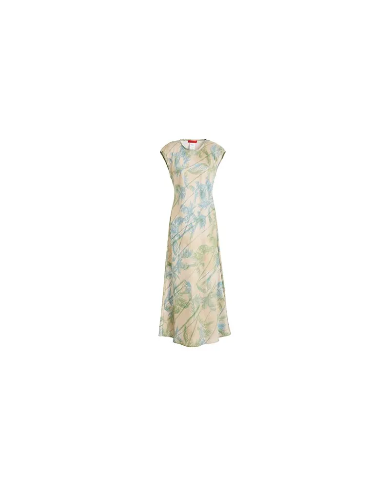 MAX&Co. APUANIA  - KLEIDER - Maxi-Kleiderauf YOOX.COM Salbeigrün