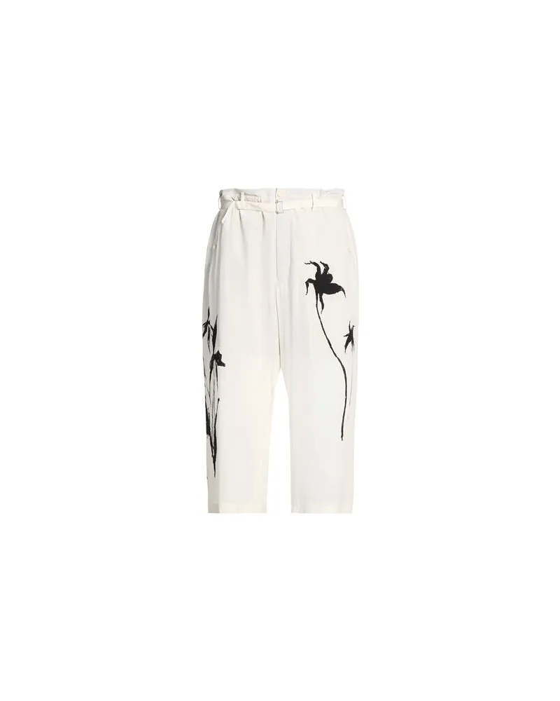 Yohji Yamamoto HOSEN & RÖCKE - Hosenauf YOOX.COM Elfenbein