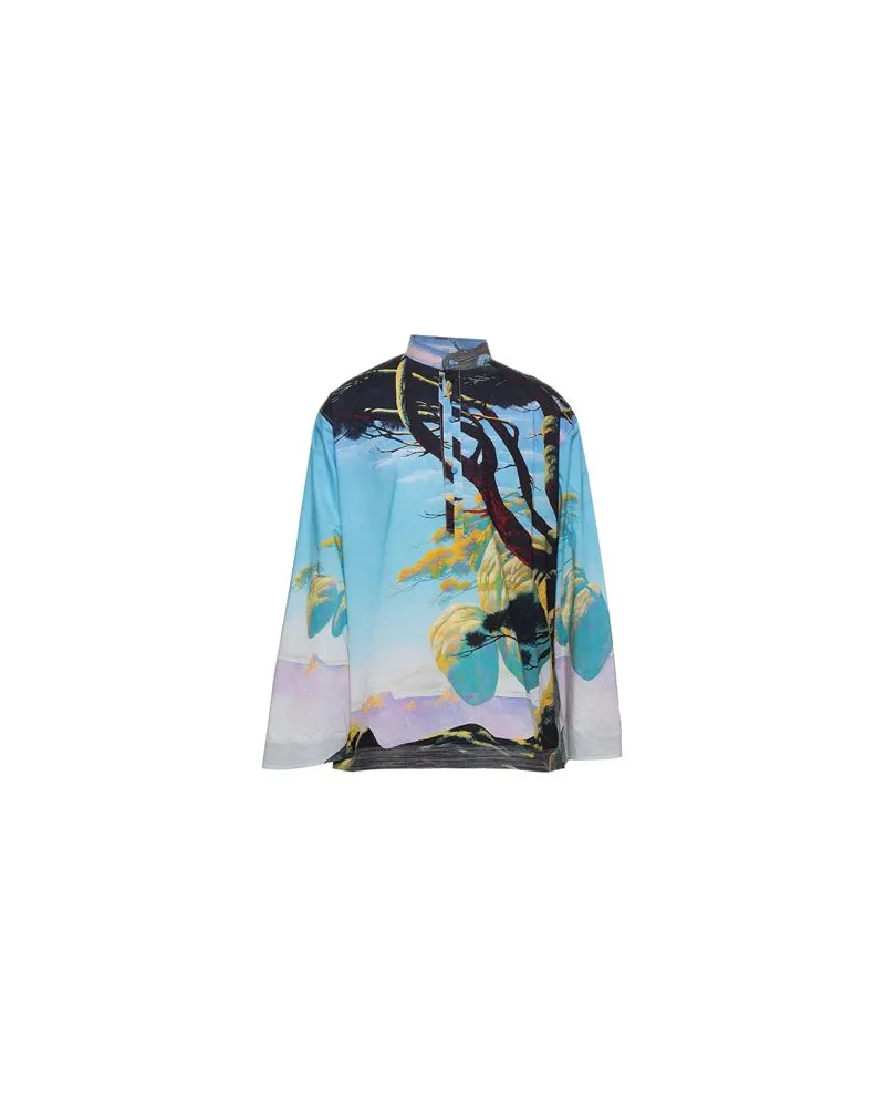 Valentino Garavani TOPS - Hemdenauf YOOX.COM Himmelblau