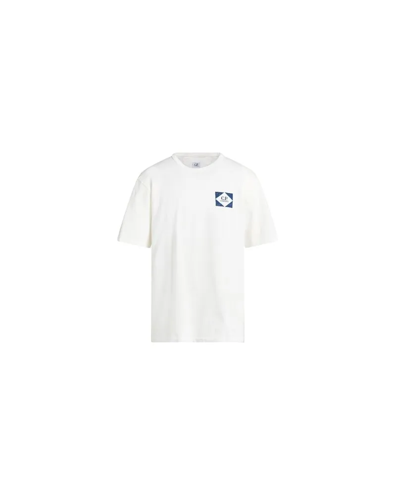 C.P. Company TOPS - T-shirtsauf YOOX.COM Weiß