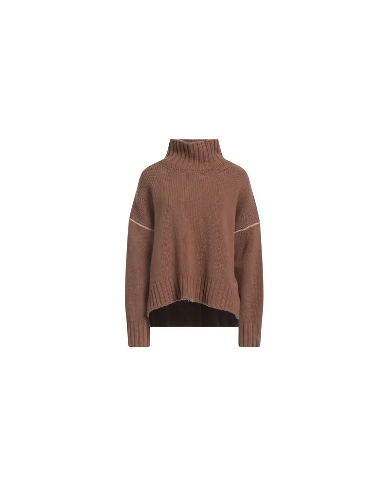Woolrich STRICKWAREN - Rollkragenpulloverauf YOOX.COM Kamel